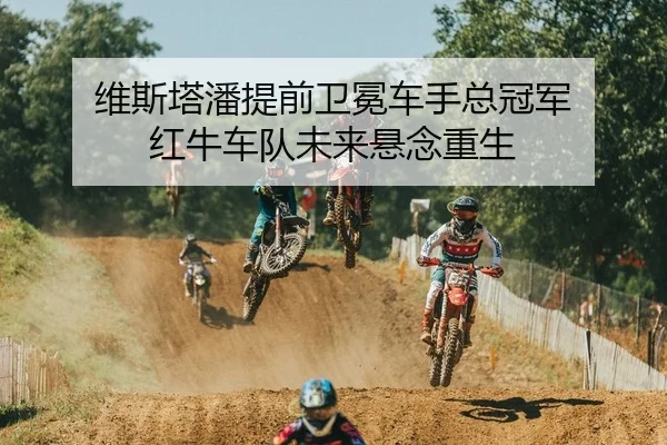 维斯塔潘提前卫冕车手总冠军 红牛车队未来悬念重生